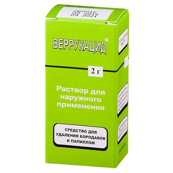 Phenol, metacresol (Verrucacid) - [2 g vial]