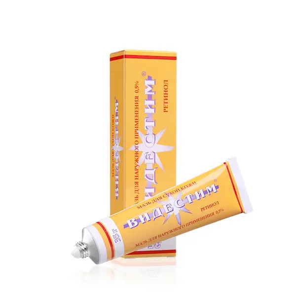 Retinol (Videstim) ointment 0.5% - [35 g tube]