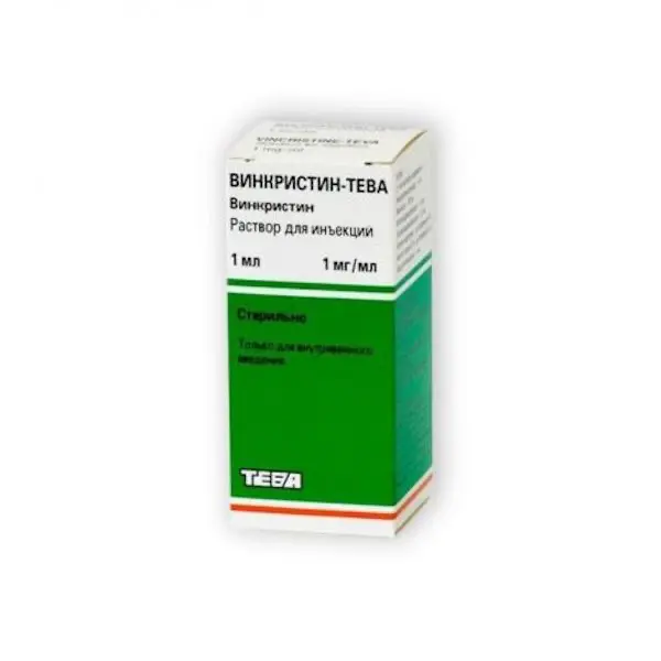 Vincristine-Teva intravenous 1 mg/ml - [1 vial]
