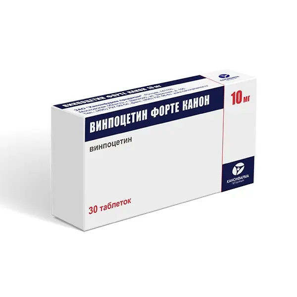 Vinpocetine Forte 10 mg - [30 tablets]