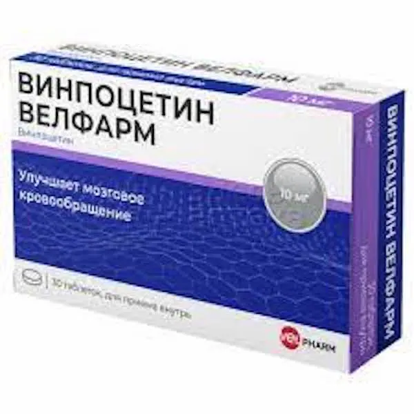 Vinpocetine Welfarm 10 mg - [30 tablets]
