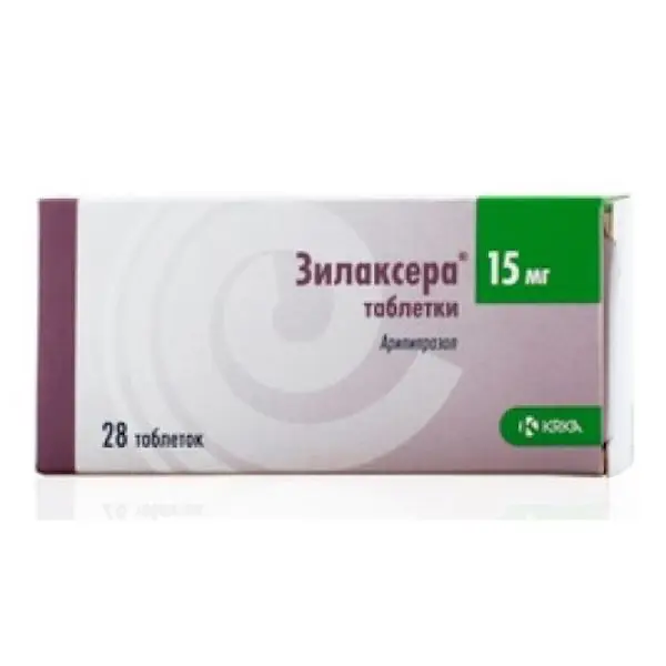 Aripiprazole (Zylaxera) 15 mg - [28 tablets]